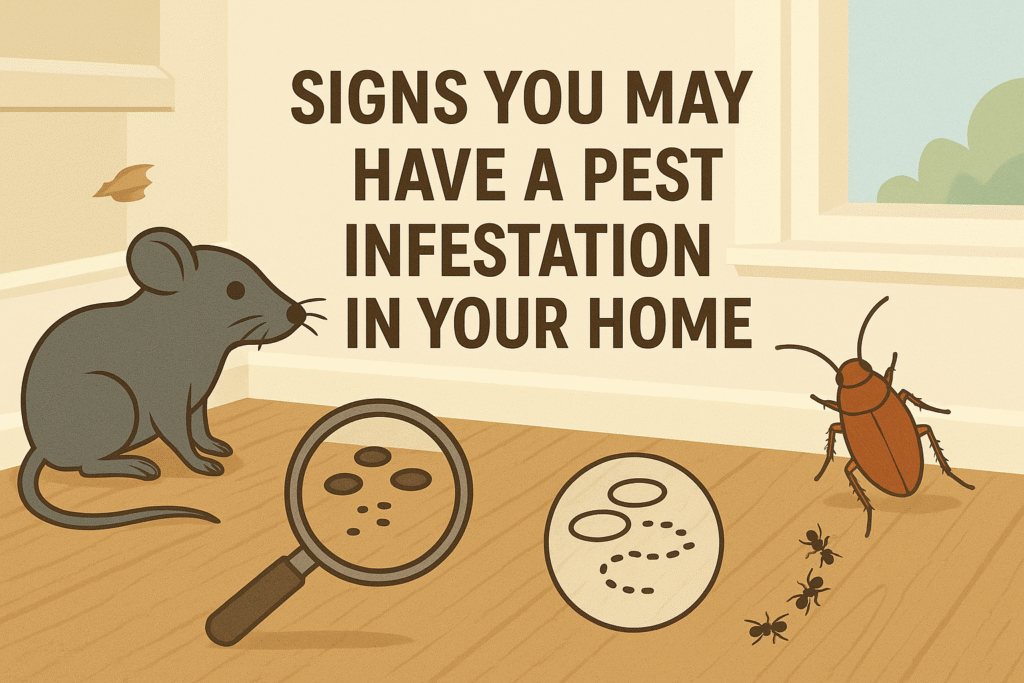 Signs You May Have a Pest Infestation in Your Home