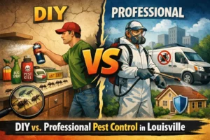 DIY vs Professional Pest Control Louisville What's Actually Worth Your Money