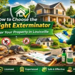 How to Choose the Right Exterminator for Your Property in Louisville