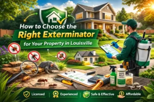 How to Choose the Right Exterminator for Your Property in Louisville