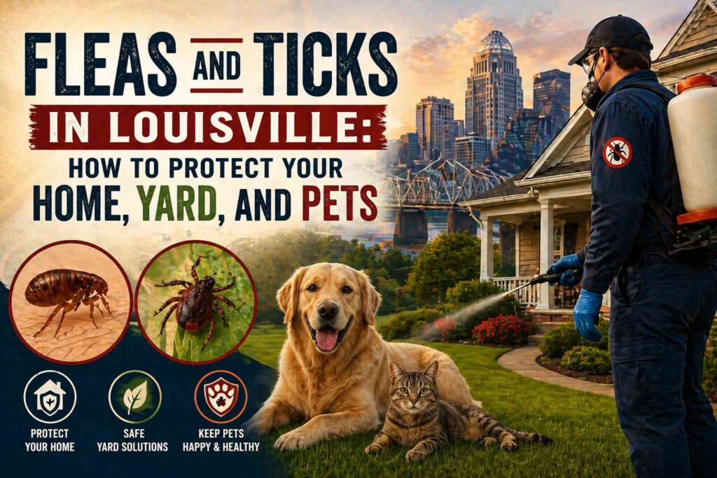 Fleas and Ticks in Louisville How to Protect Your Home, Yard, and Pets