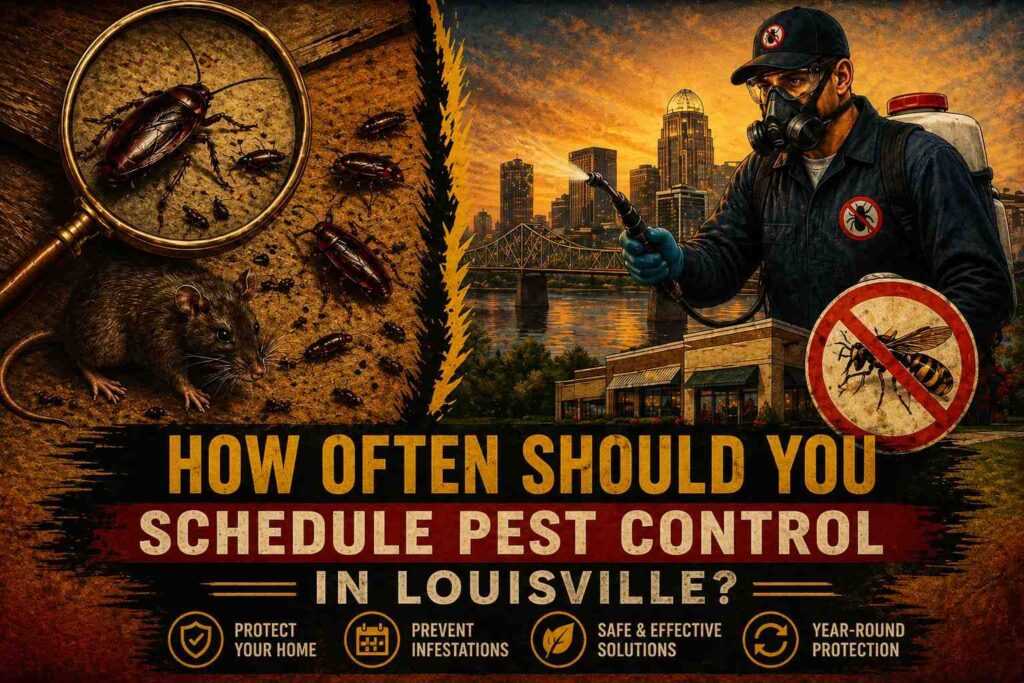 How Often Should You Schedule Pest Control in Louisville