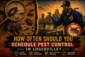 How Often Should You Schedule Pest Control in Louisville