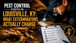 Pest Control Costs in Louisville, KY What Exterminators Actually Charge