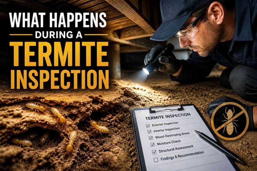What Happens During a Termite Inspection
