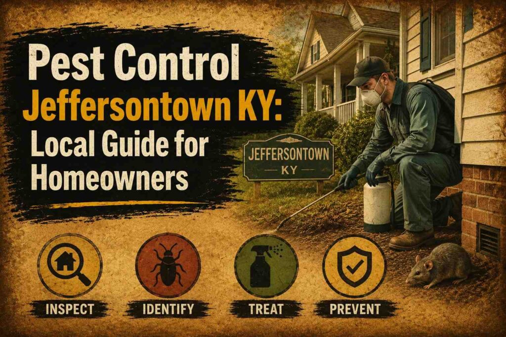 Pest Problems in Jeffersontown KY and How to Fix Them