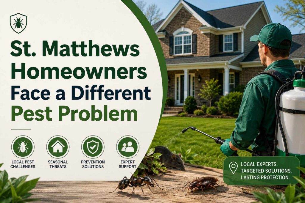 St. Matthews Homeowners Face a Different Pest Problem